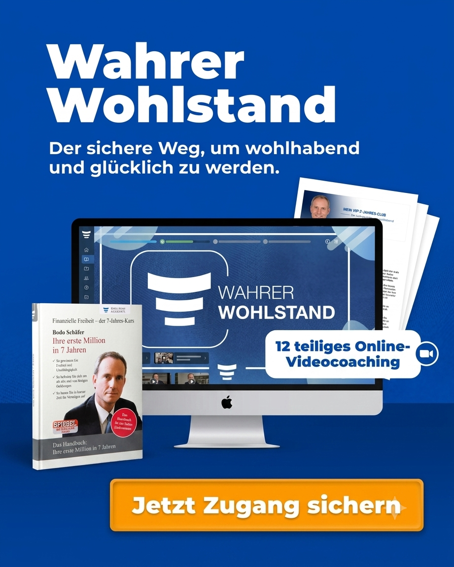 Bodo Schäfer Seminar - Online Coaching Module Übersicht
